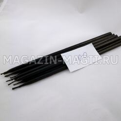 Candle wax black No. 100 (10 pieces, dipped)