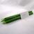 wax Candle green No. 100 dipped